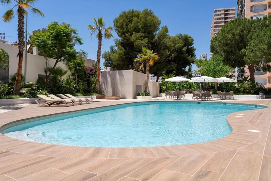 Halley Hotel & Apartments Affiliated By Melia Benidorm Kültér fotó